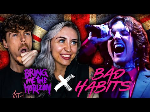 WE ARE SO PROUD WTF!! | British Couple Reacts to ED SHEERAN FEAT. BRING ME THE HORIZON - Bad Habits