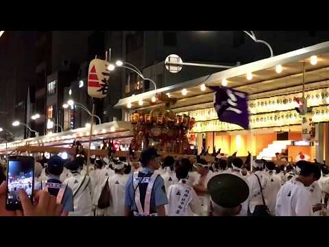 2017/07/17 祇園祭 神幸祭 中御座のお神輿③