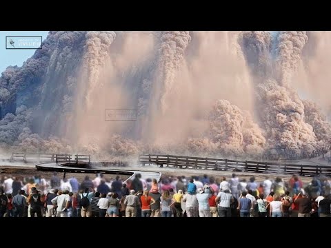 Horrible Today: Seconds"Giant Geyser 2nd Explosion Spits Out Material, Visitors Run for Their Lives