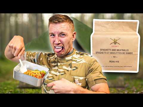 Surviving 24 Hours on Army Rations!