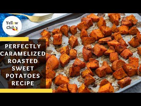 Crispy Oven-Roasted Sweet Potatoes | Easy & Perfectly Caramelized Side Dish