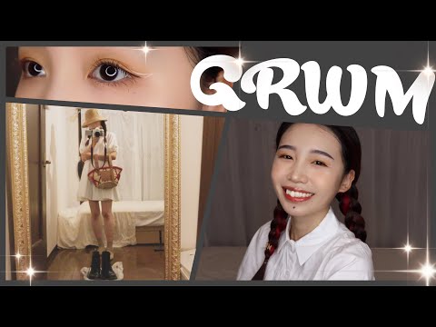 【GRWM】超絶怒涛のメイク風景！子育てしながらって超大変🤯