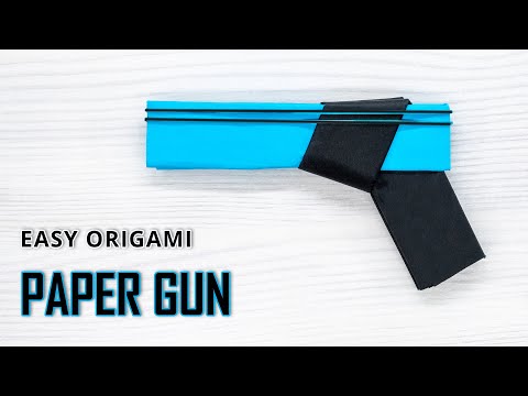 Origami Rubber Band Gun - A Fun DIY Project for Kids