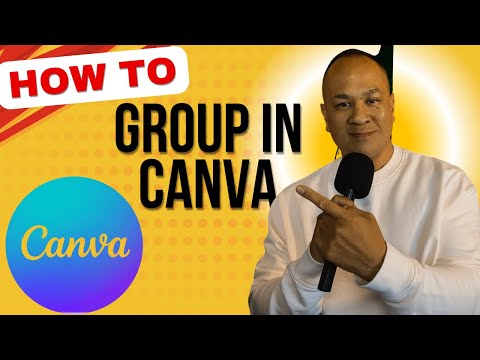 How To Group in Canva for Beginners in 2024