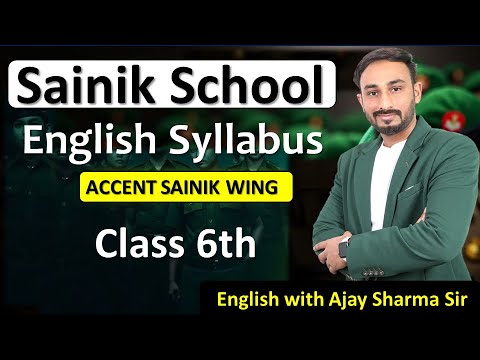 Sainik School English Syllabus Class 6