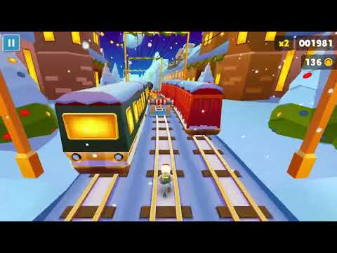 Subway Surfers (2025) - Winter Holiday - Gameplay (PC UHD) [4K60FPS]