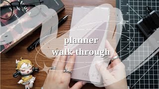 planner walk through ✸ notebook/planners .002