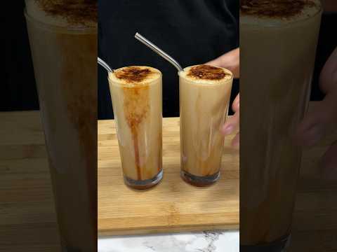 Frothy Caramel Coffee ASMR || #shorts #food #asmr #indianasmrworld #coffee