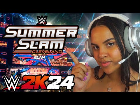 I RECREATED THIS YEAR'S SUMMERSLAM IN WWE 2K24 AND THE RESULTS WERE INSANE!!