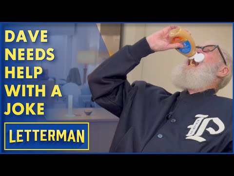 Dave Needs Your Help With A Joke | David Letterman