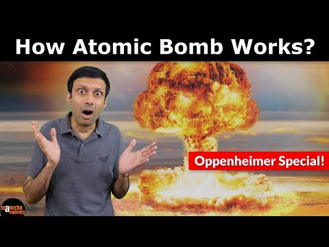 How Atomic Bomb Works | Oppenheimer | Nuclear Fission