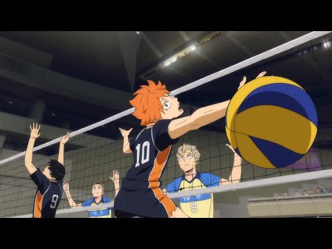 Haikyuu!! [Best Moments]#4 || 烏野は椿原学園と対峙する。椿原にはちょっとユニークな秘密兵器がある。日向は星海の戦いを初めて目撃する。|| ハイキュー TO THE TOP