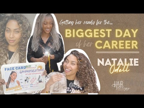 Can't believe this Happened while doing Natalie Odells HAIR 😱 | 📺 Hair Therapy | Cyre Marie