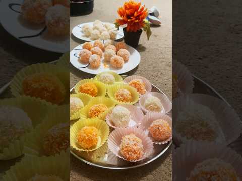 Diwali Recipes - Coconut Laddu with festive look #happydiwali #festiveseason #laddu #foodphotography