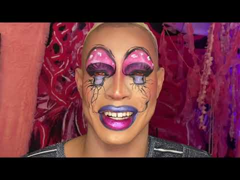 Yvie Does Her Makeup On Mushrooms