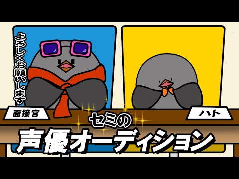 【アニメ】セミの声優オーディション