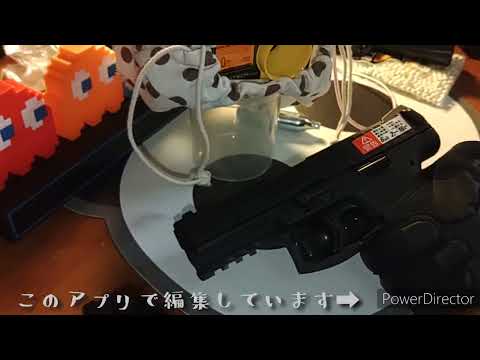 ウマレックスさんのHK VP9の箱出し初速を測ってみます。