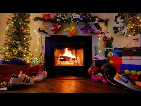 A Sneaker Yule Log