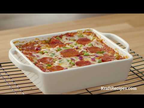 Easy Pepperoni Pizza Lasagna