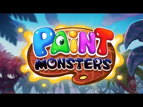 Paint Monsters - iPhone/iPod Touch/iPad - Gameplay