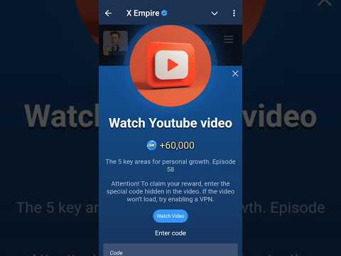 X Empire Episode 58 Code | X Empire YouTube Code Today | X Empire YouTube Code Musk empire youtube