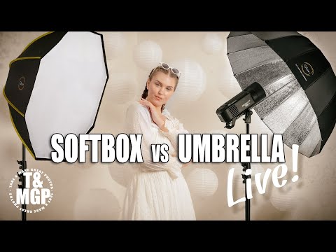 Umbrella vs Softbox | LIVE with Gavin Hoey