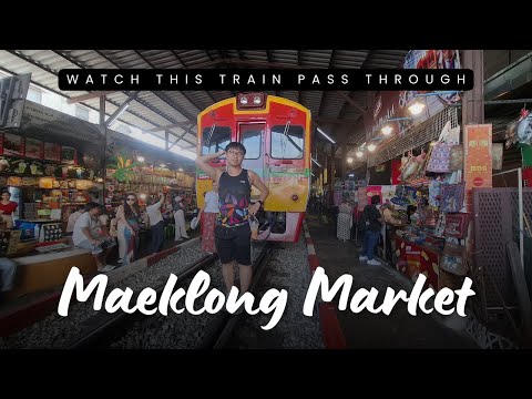 Budget Travel HACK: Unique (and CHEAP!) Way to Experience Maeklong Market ✈️