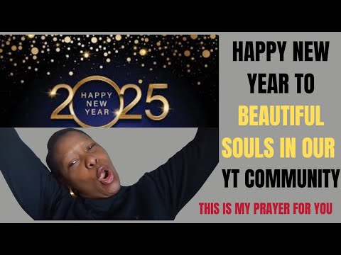 Happy new year and new year prayer to all my YouTube Family. Gloria Destiny Academy AKA big sister