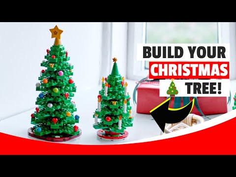 LEGO Christmas Tree 40573 Review! 🎄 Perfect Holiday Gift For Kids & Teens | DIY Tabletop Decorations