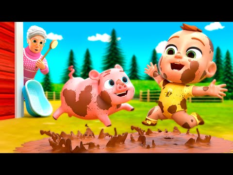 Bath Song | Farm Edition | Newborn Baby Songs & Nursery Rhymes