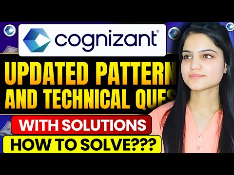 Cognizant Updated Pattern😱 | Most Frequently Asked Technical Questions with Solution🔥 | Itika Mam