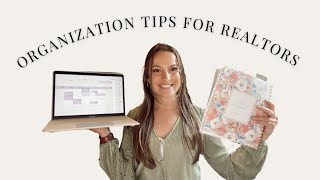 Organization Tips for Realtors | Planning My Week | Time Blocking