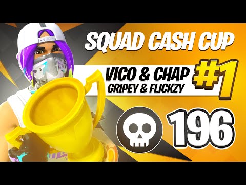 1ST PLACE IN SQUAD CASH CUP 🥇 w/ Gripey, Chap & FlickzyV2