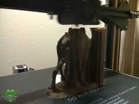 3d print timelapse camel