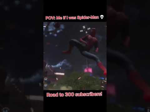 POV: Me if I was Spider-Man💀 #spiderman #marvel #trending #shorts #fyp #foryou #gaming#gameplay