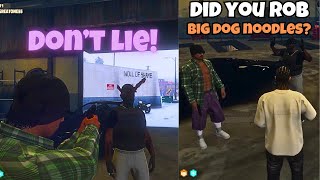 Sock SMOKES Terry For Lying to Future About Robbing Big Dog Noodles w/ Him | NOPIXEL 4.0 GTA RP