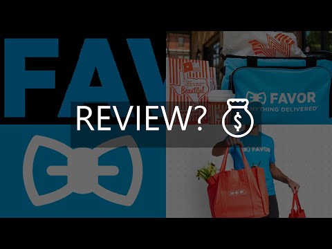 favor delivery review  how much could you earn as a runner