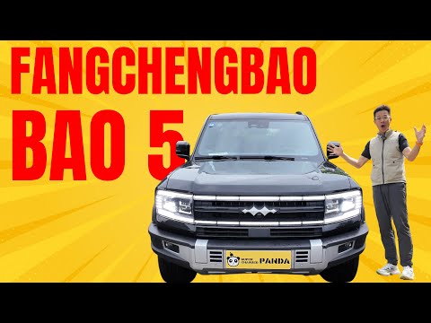 BYD BAO 5 in China: Ready to Challenge Jeep Wrangler and Ford Bronco?