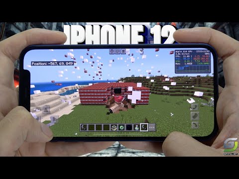 iPhone 12 test game MineCraft 2025 | Apple A14