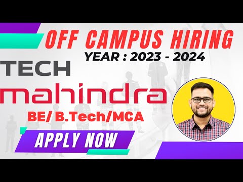 Tech Mahindra off campus hiring 2023 | Tech Mahindra Graduate Engineer Trainee | Off campus hiring