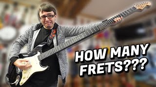 I Built the LONGEST Guitar Ever!