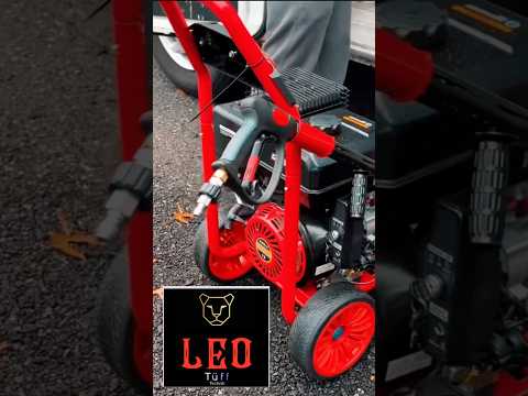 Powerful 15 hp, ￼4 GPM, 4000 psi adjustable pressure washer for pressure washing to tile & grout cle