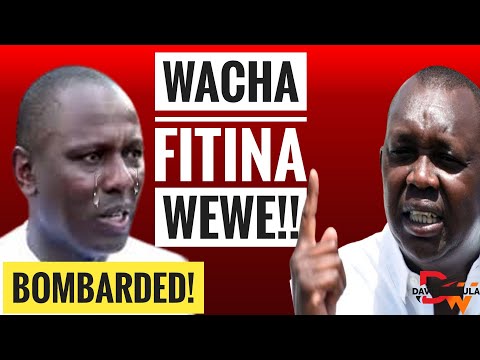 ICHUNGWA EMBARASSED BADLY BY OSCAR SUDI IN FRONT OF EVERYONE!!