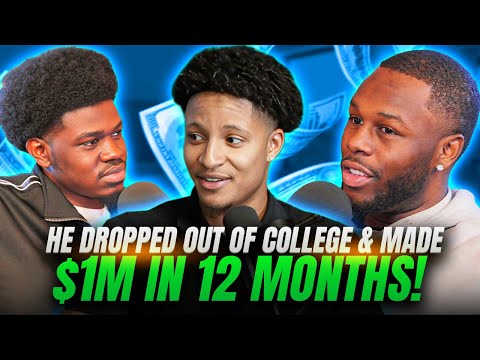 IS COLLEGE OVERRATED? HE MADE $1M IN A YEAR HELPING BUSINESSES SECURE FUNDING! Ft. Blaize Easter