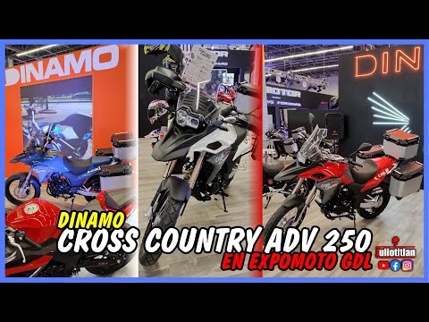 CROSS COUNTRY ADV 250 DE DINAMO EN EXPOMOTO ... JULIOTITLAN