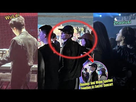 Zhaolusi And Wulei Spotted Together At Secret Concert