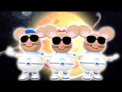 Mice Loves Cheese - 3 Blind Mice | Popular Nursery Rhymes for Babies - Best Kids Songs