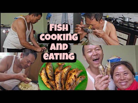 Cooking fish and eating || fish fry || fish soup || Nepal vlog || cooking vlog