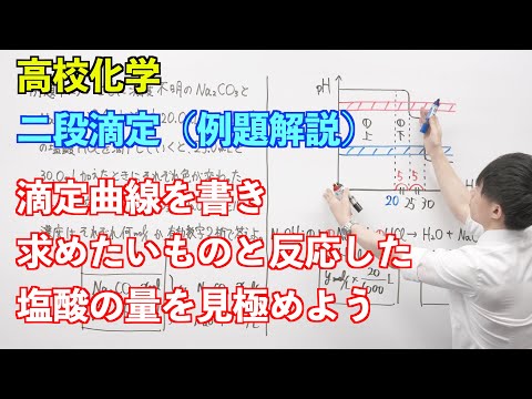 【高校化学】講習#01-2 〜二段滴定（例題解説）〜