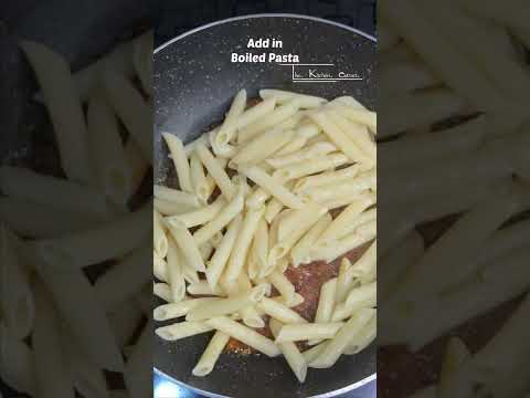 PASTA RECIPE | QUICK & EASY | #shorts #youtubeshorts #ashortaday #pasta